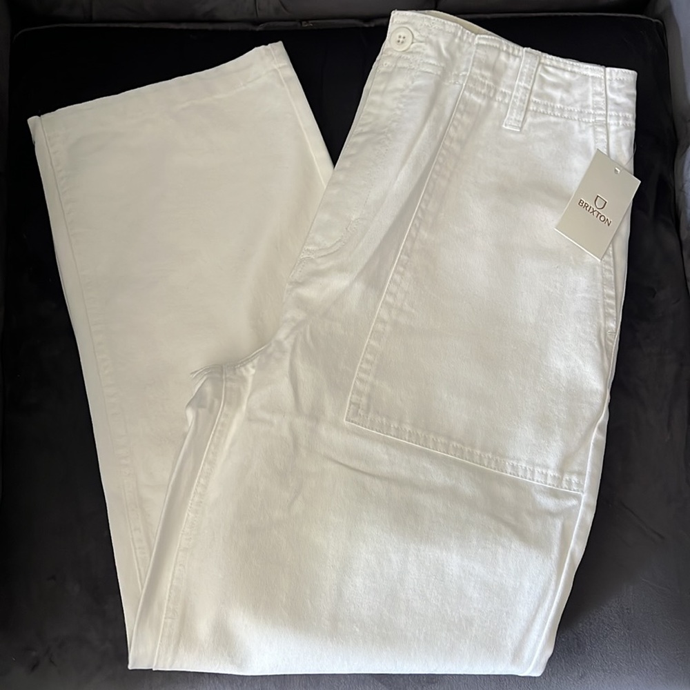 NWT Brixton Vancouver Utility Pant White Size 29